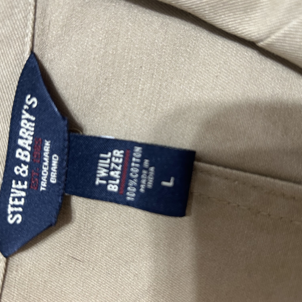 Steve & Barry's Khaki Military Jacket - Picture 4 of 7